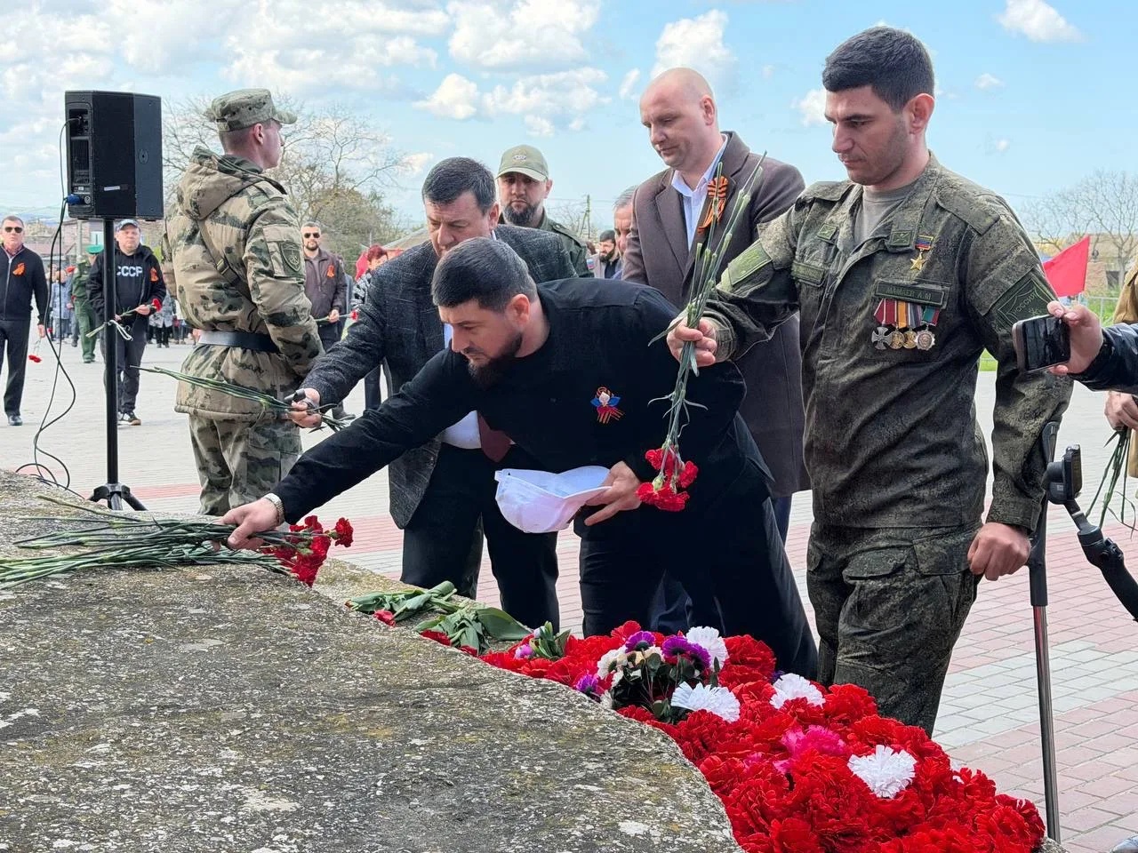 Участники программы «Доблесть гор» приняли участие в межрегиональном патриотическом автопробеге «Знамя Победы»