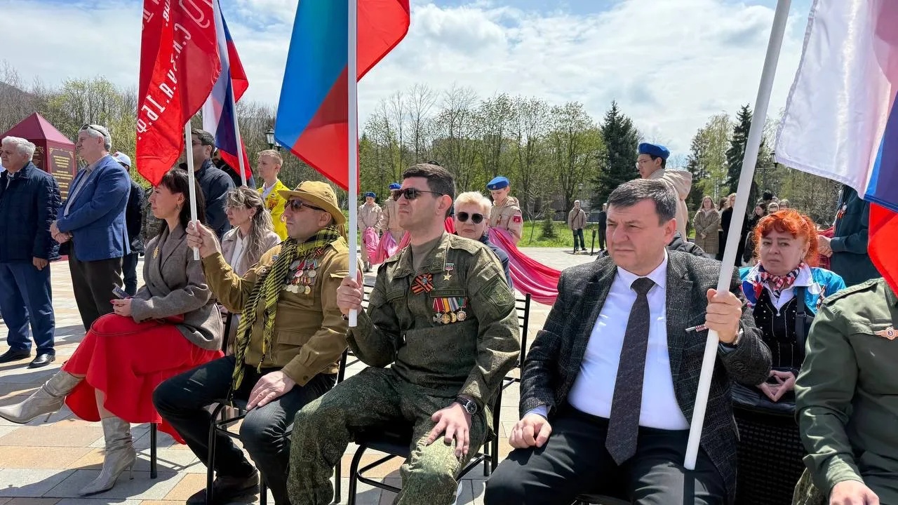 Участники программы «Доблесть гор» приняли участие в межрегиональном патриотическом автопробеге «Знамя Победы»